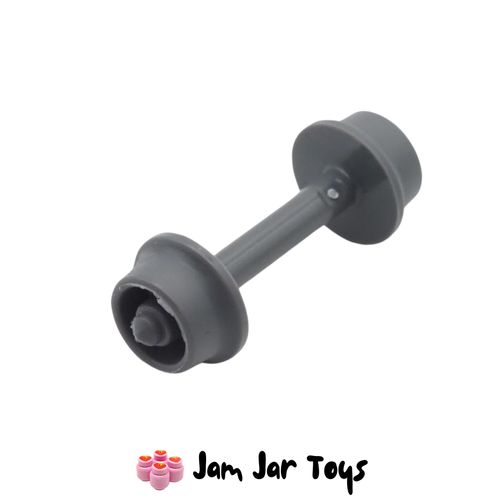 LEGO Dark Bluish Grey Roller Coaster Wheels.