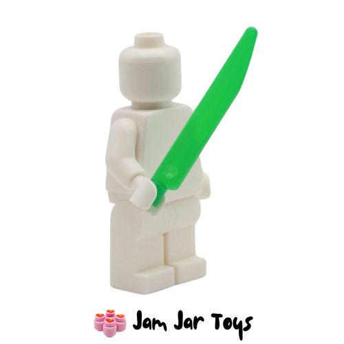 LEGO Trans Green Weapon Sword Blade, Darksaber