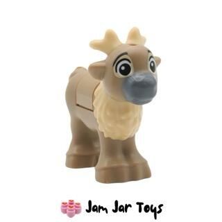 LEGO Baby Reindeer, Dark Tan Body, Tan Fur / Horns, Sven