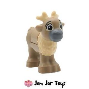 LEGO® Baby Reindeer, Dark Tan Body, Tan Fur / Horns, Sven. 43253 F41