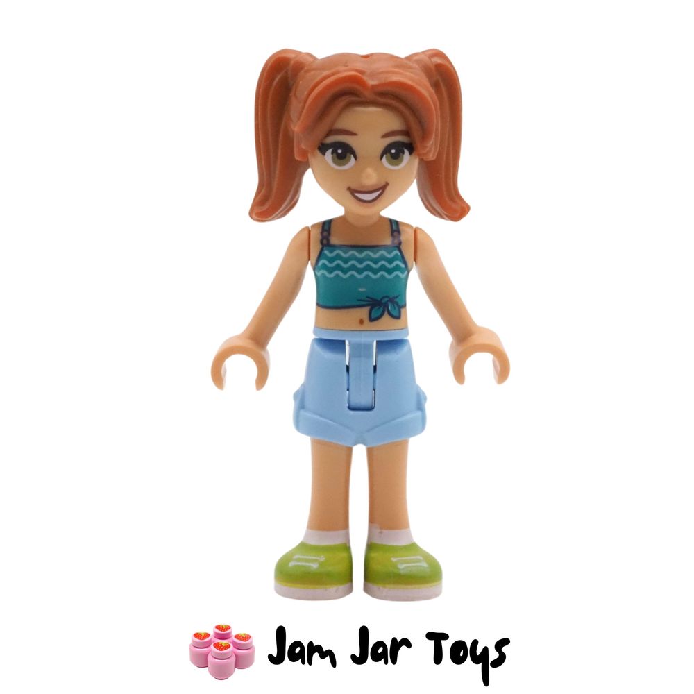 LEGO Friends Minifigure Candi Dark Turquoise Swimsuit