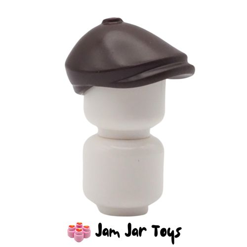 LEGO Dark Brown Flat Cap, Old Style Hat