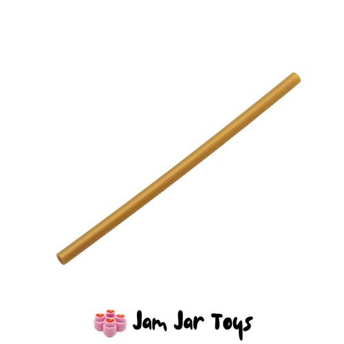 LEGO Rigid Hose / Outer Cable 10L Pearl Gold.