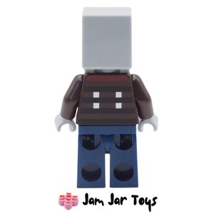 LEGO Minecraft Vindicator with Dark Blue Legs Rear View