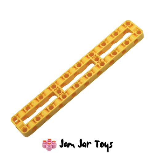 : LEGO Technic Beam Frame – Yellow Thick 3×19