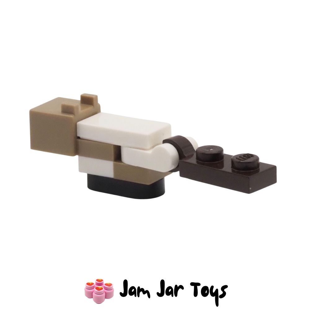 LEGO Minecraft Baby Cat / Kitten Figure Rear View