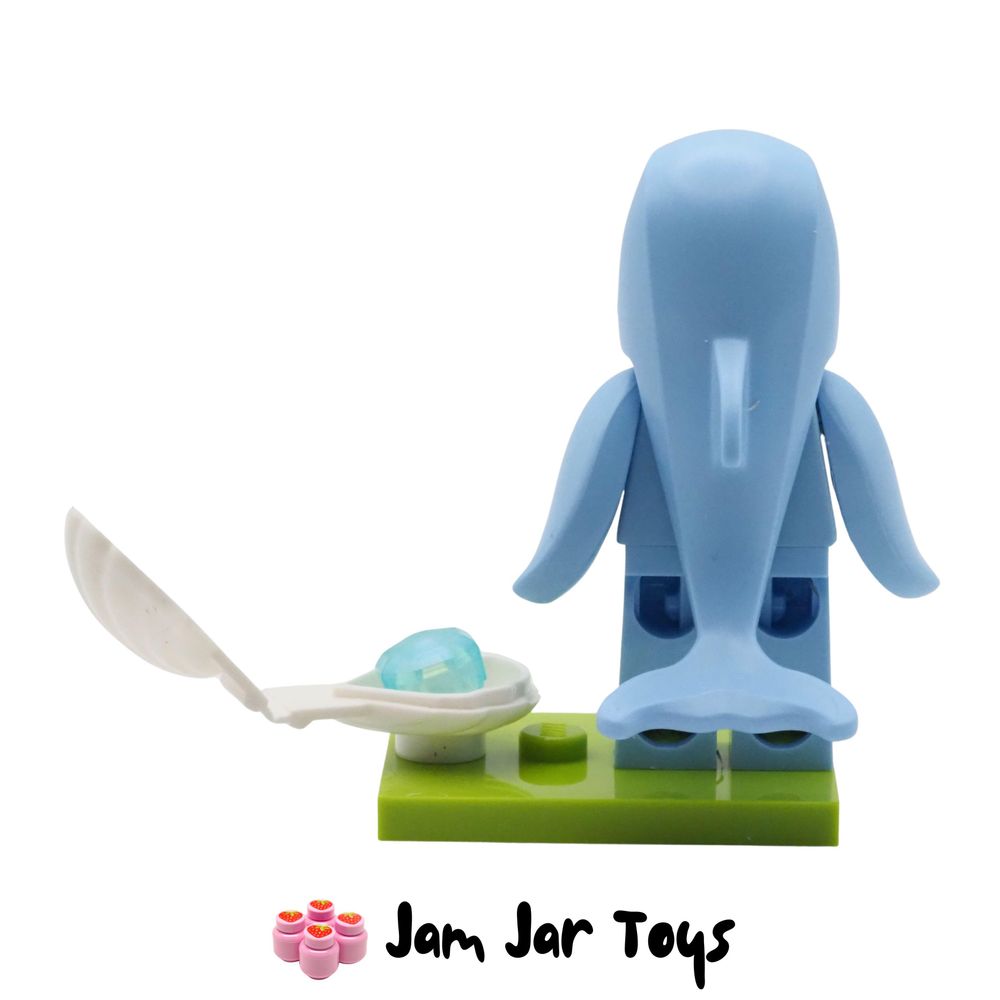 LEGO Dolphin Costume Fan Series 28 CMF Rear View