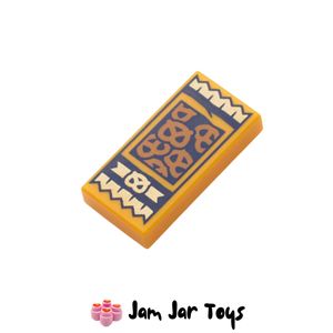 LEGO® Bright Light Orange, Dark Blue Pretzel Pack
