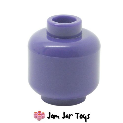 LEGO Dark Purple / Lilac Plain Minifigure Head