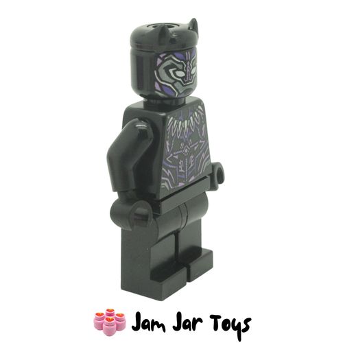 LEGO Black Panther Minifigure SH728 SideView