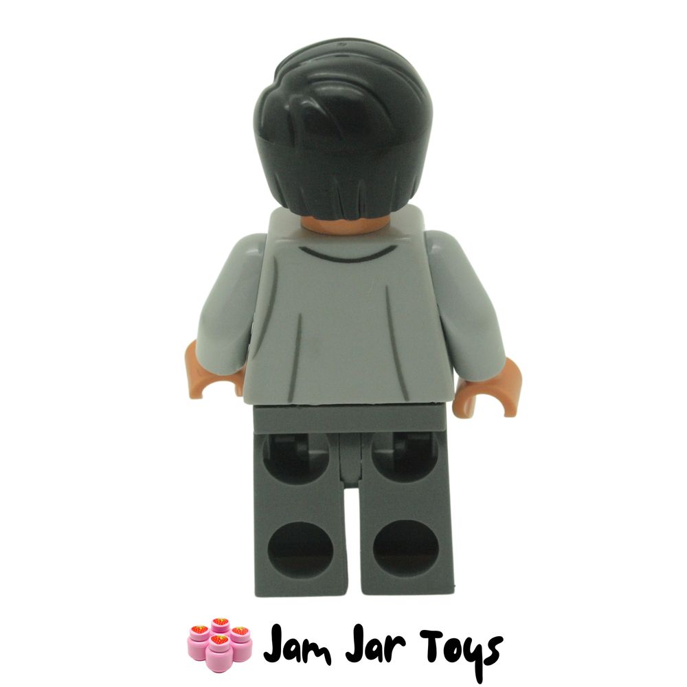 LEGO Dr Wu Jurassic World Minifigure Rear View