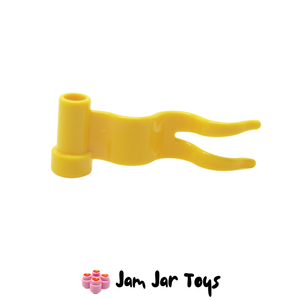 LEGO® Yellow Flag Wave Right Streamer A76