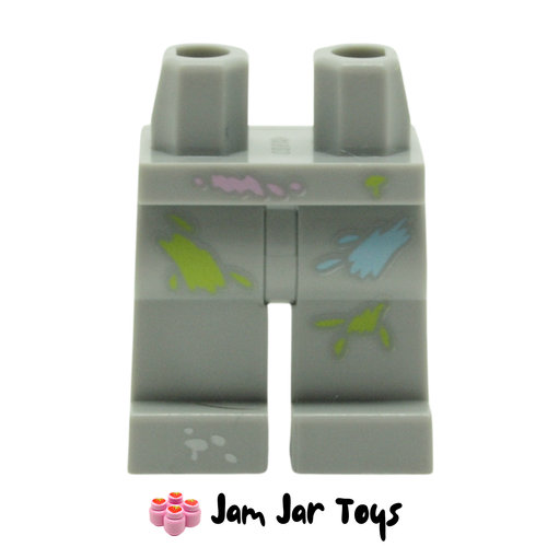 LEGO Light Bluish Grey Legs with Paint Spots