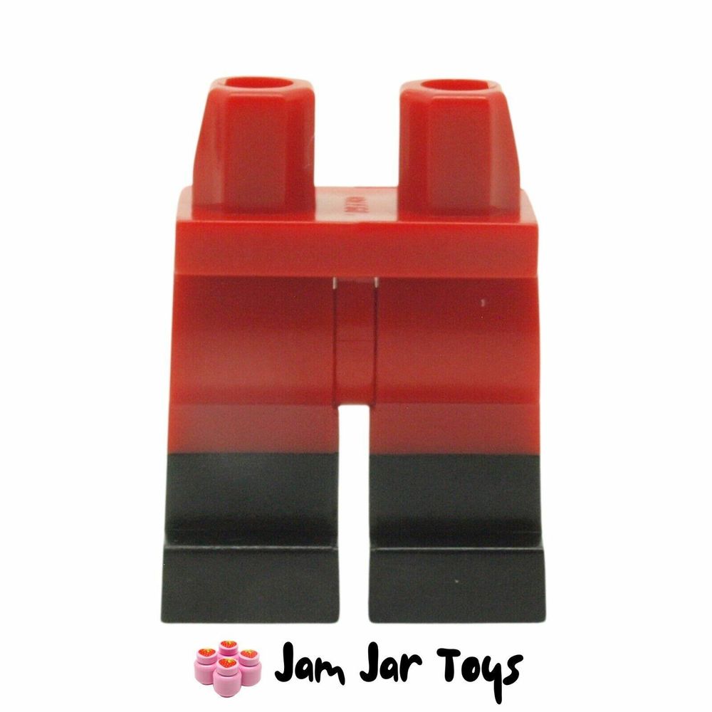 LEGO Red Legs with Black Boots