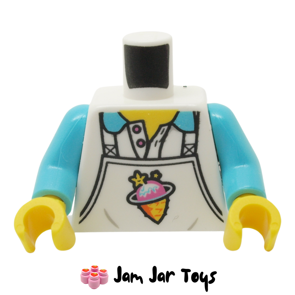 LEGO Hai Shirt and Apron with Ice Cream Print