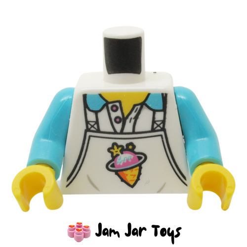 LEGO Hai Shirt and Apron with Ice Cream Print
