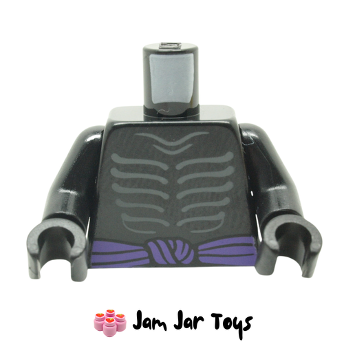 LEGO Lord Garmadon Torso Armour, Dark Purple Sash Belt
