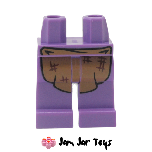LEGO Medium Lavender Legs with Medium Nougat Apron