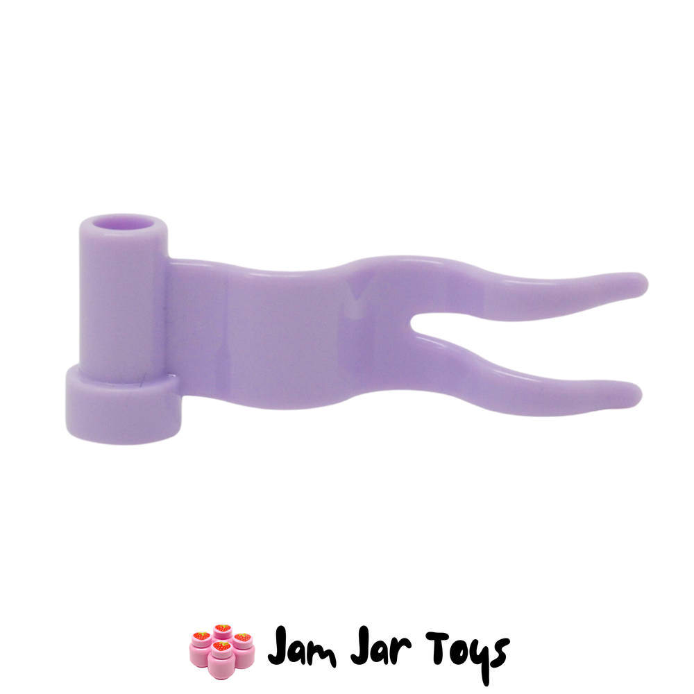 LEGO Lavender Flag Wave Right Streamer.