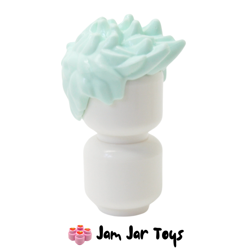 LEGO Charli Hair Spiked - Light Aqua