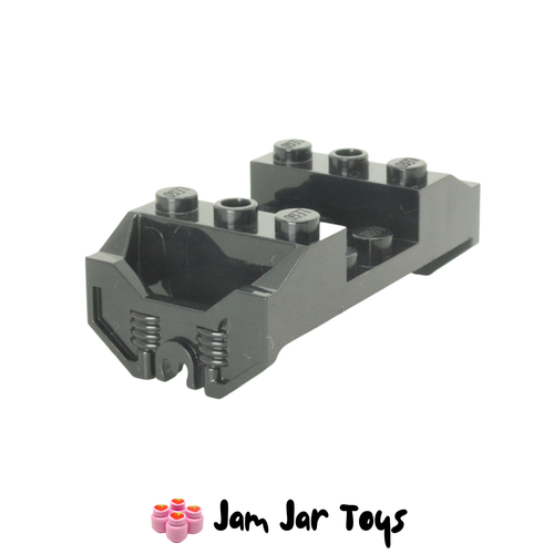 LEGO Black Wheel Holder, Train Wheel RC Train, Holder, Open Axle