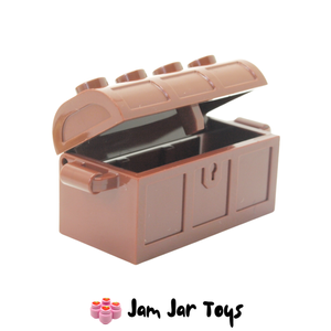 LEGO® Reddish Brown Treasure Chest With Lid 4x2 A249