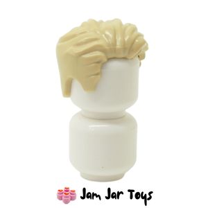 LEGO® Tan Hair Swept Left Tousled FPH65