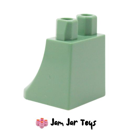 LEGO Minifigure Sand Green Lower Body Skirt.