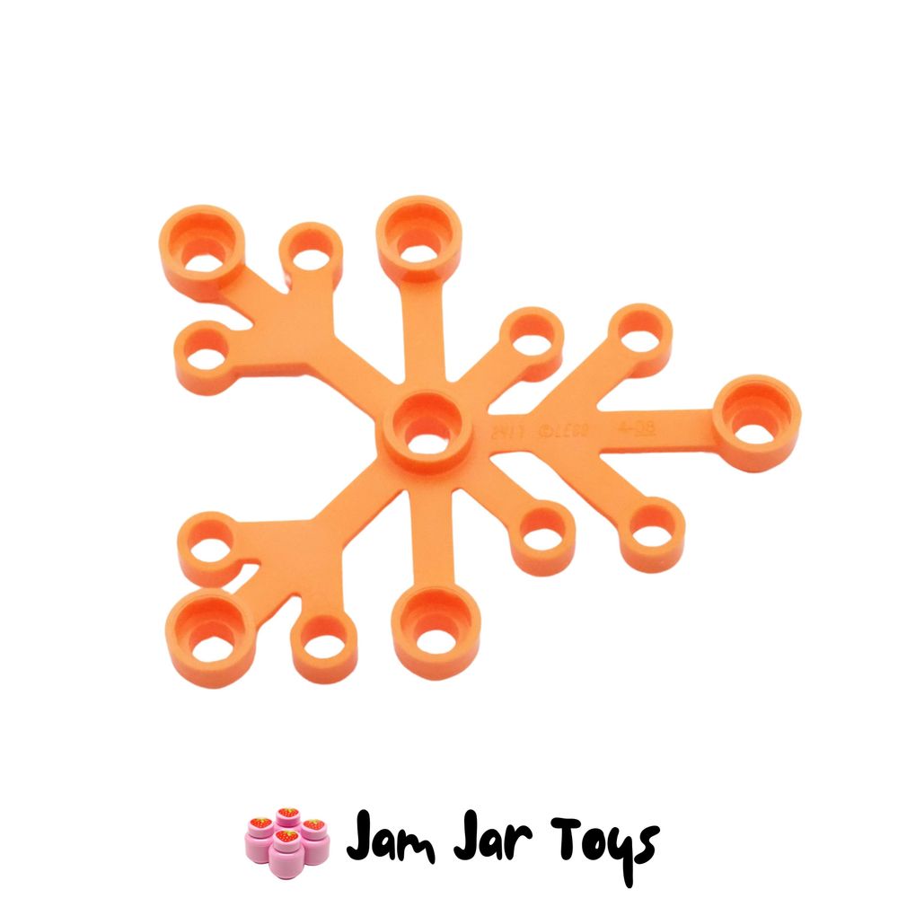 LEGO Orange Leaves 6 x 5.