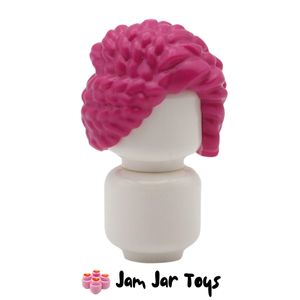 LEGO® Magenta Hair, Braided in Knot FPH163