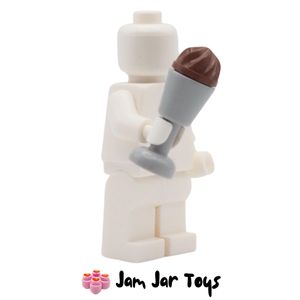 LEGO® Light Bluish Grey Goblet Chocolate Ice Cream. ICBGG1