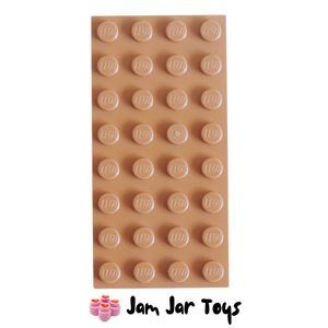 LEGO® Medium Nougat 4 x 8 LEGO Base Plate BP185