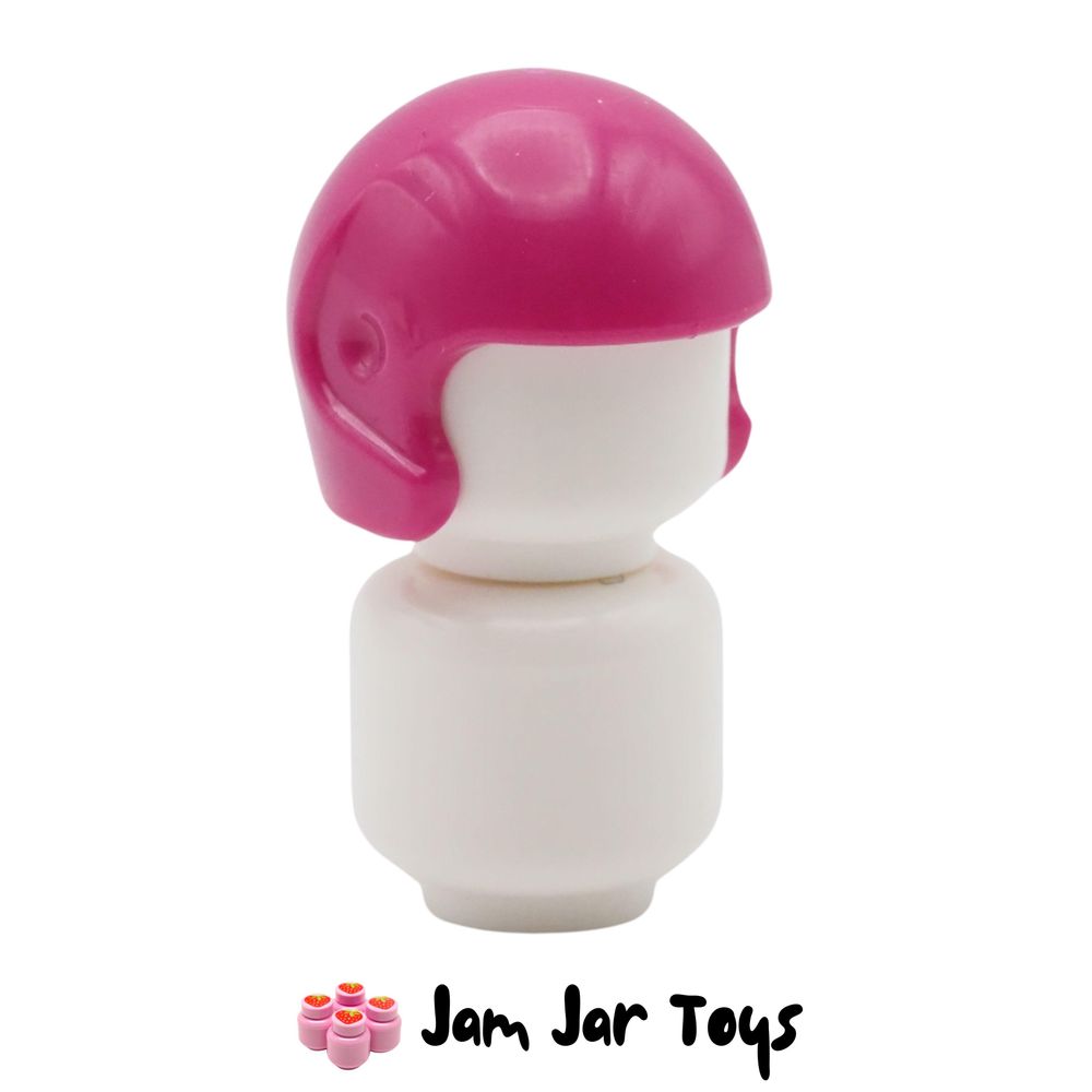 LEGO Magenta Sports Helmet / Aviator Hat.