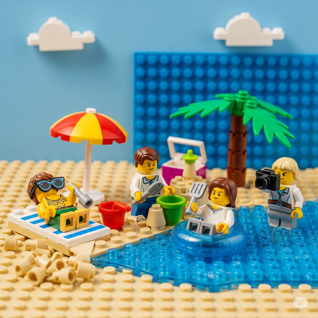 A Short Break for Our Minifigure Crew!