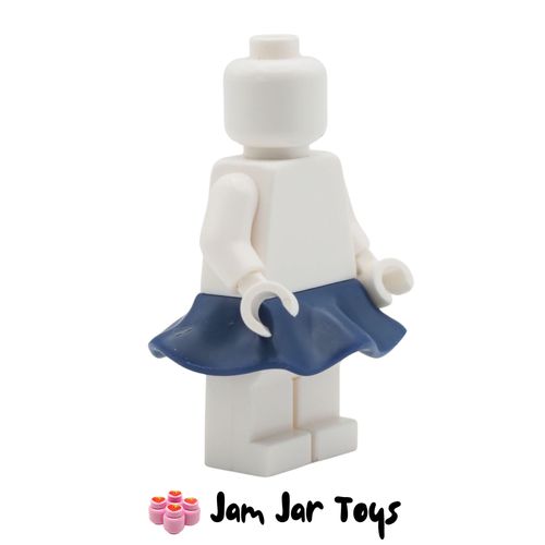 LEGO Dark Blue Ruffled Minifigure Skirt.