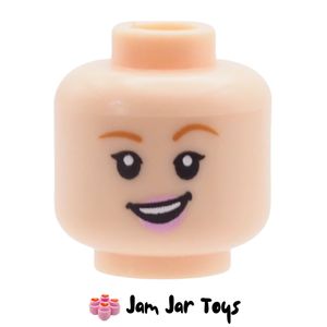 LEGO® Head – Light Nougat Bo Peep, Dual-Sided Expressions HF223