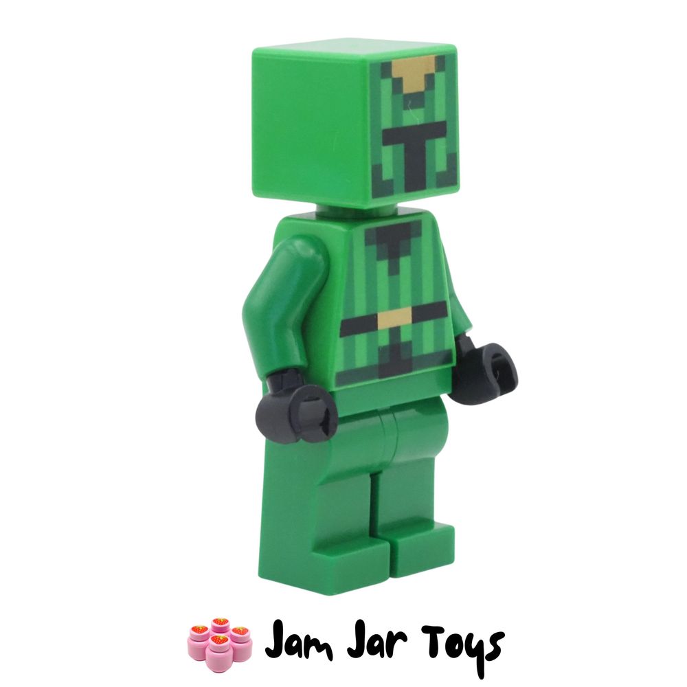 LEGO Minifigure – Minecraft Cactus Knight Side View
