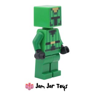 LEGO Minifigure – Minecraft Cactus Knight Side View