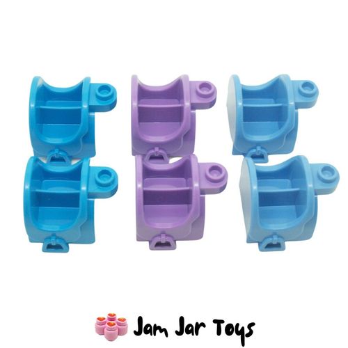 LEGO Horse Saddles for LEGO Friend Horses. X 6