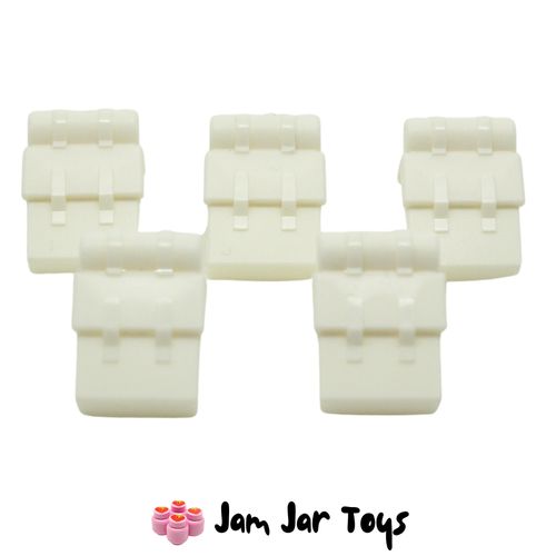 LEGO Star Wars Backpacks x 5 White Front View