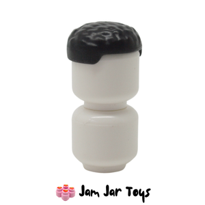 LEGO® Black Hair Short Curly, No Sides H220