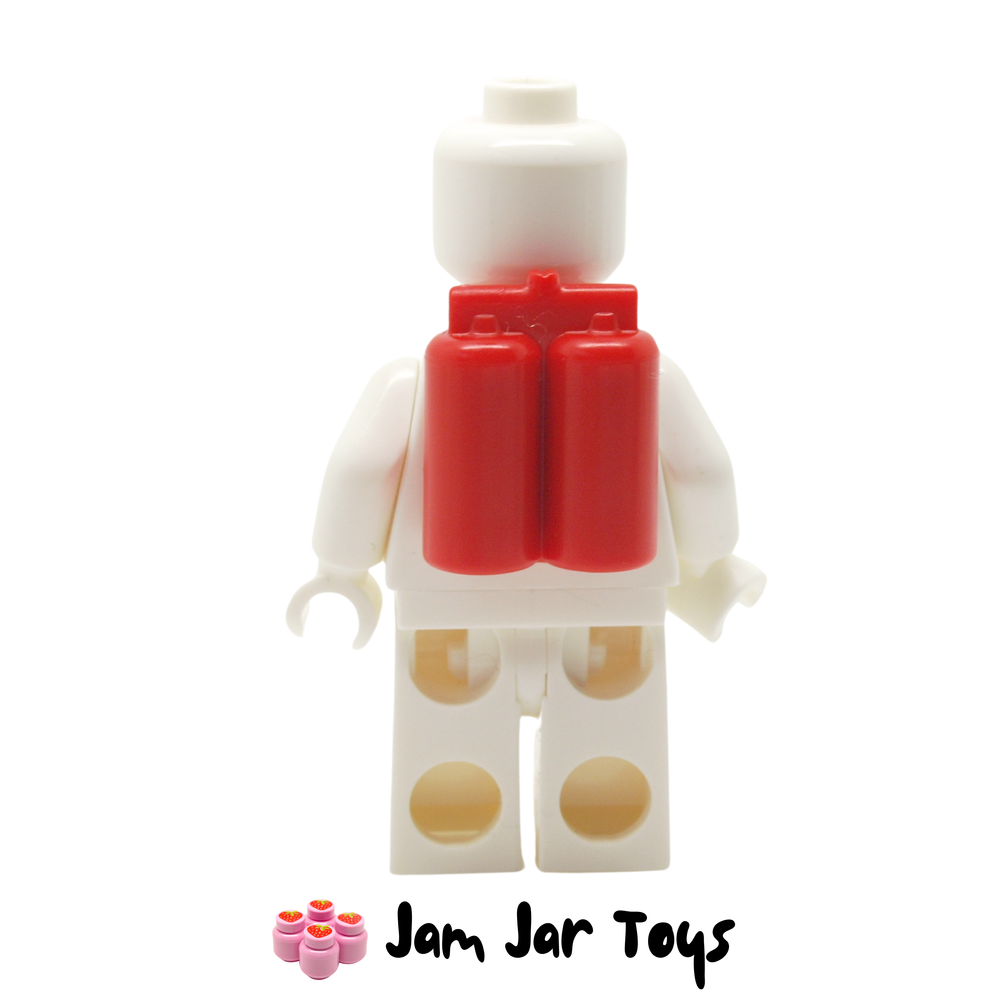 LEGO Minifigure Accessory Airtanks Red