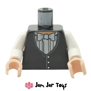 LEGO® Harry Potter Black Tuxedo Torso, Yule Ball Vest and Bow Tie with Buttons T231