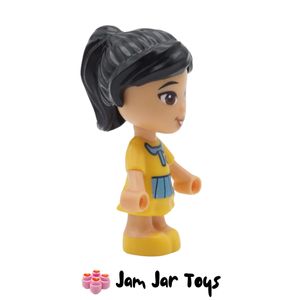 LEGO Friends Minifigure Victoria - Yellow Dress Side View