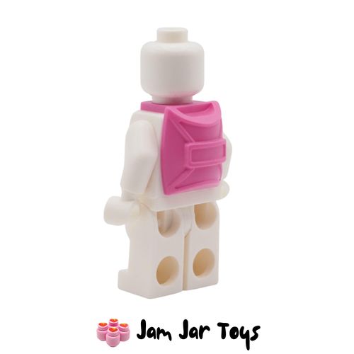 LEGO Minifigure Gear – Dark Pink Backpack Parachute