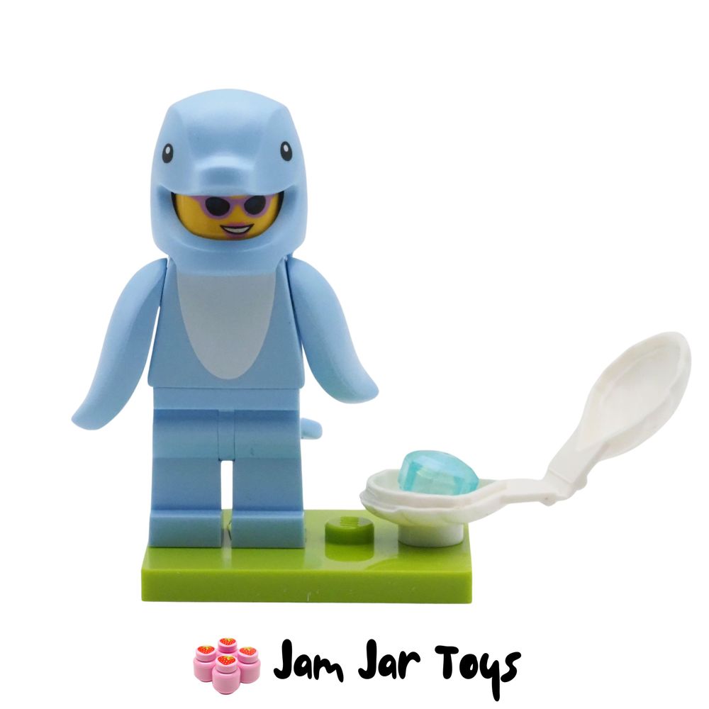 LEGO Dolphin Costume Fan Series 28 CMF