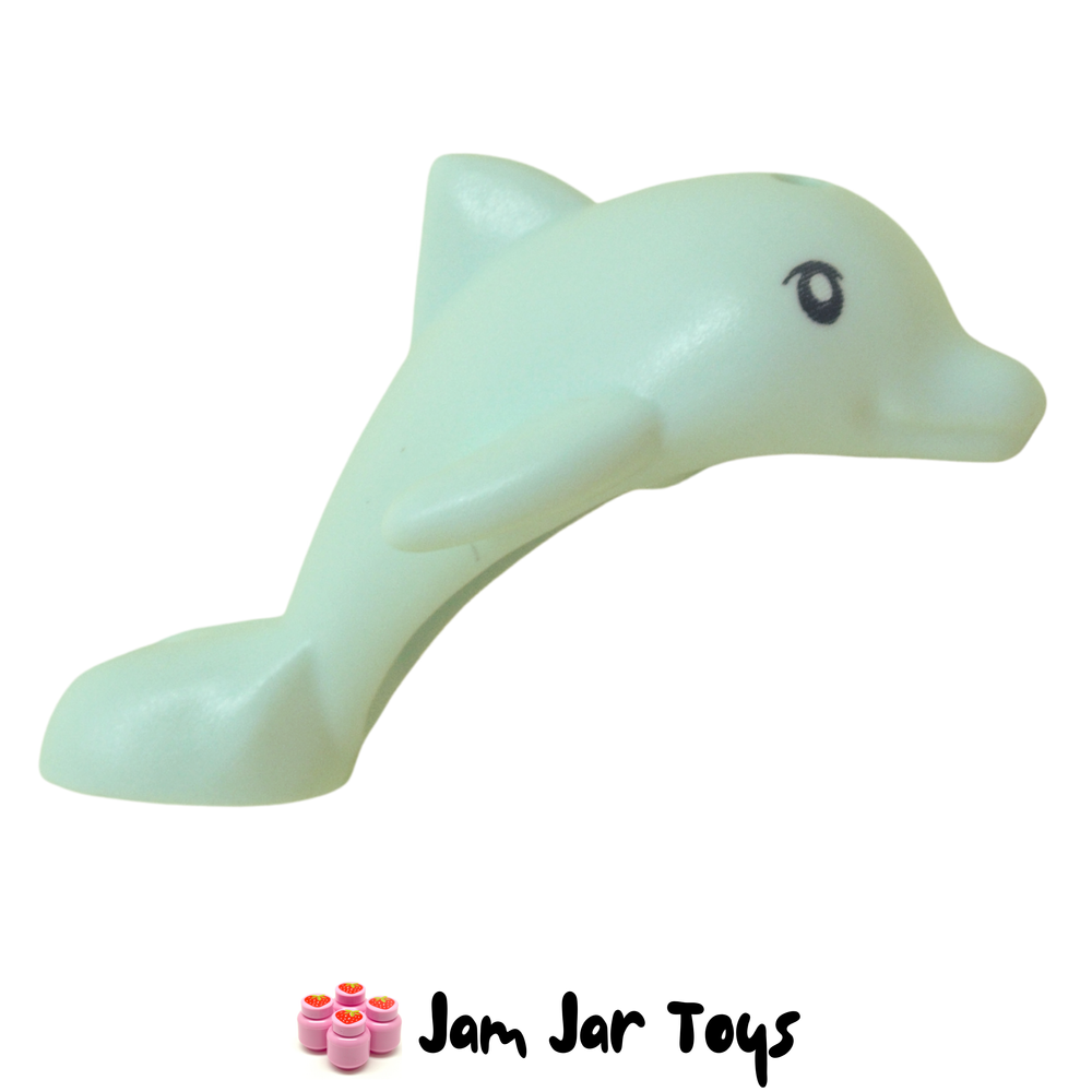 LEGO Baby Dolphin Aqua Side View