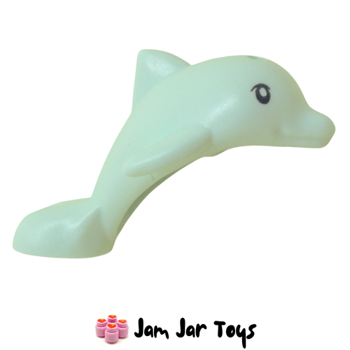 LEGO Baby Dolphin Aqua Side View