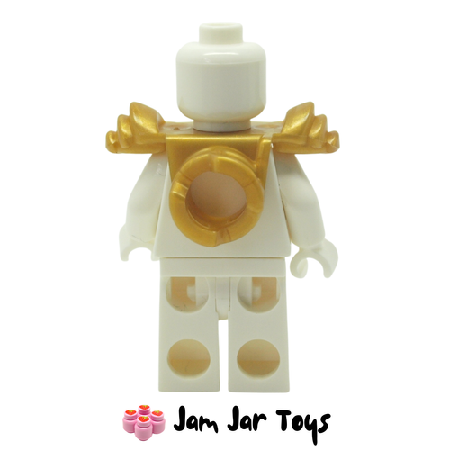 LEGO Pearl Gold Armour Double Shoulder, Scabbard Rear View