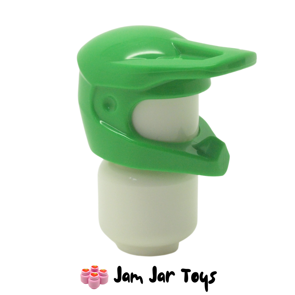 LEGO Dirt Bike Helmet Bright Green